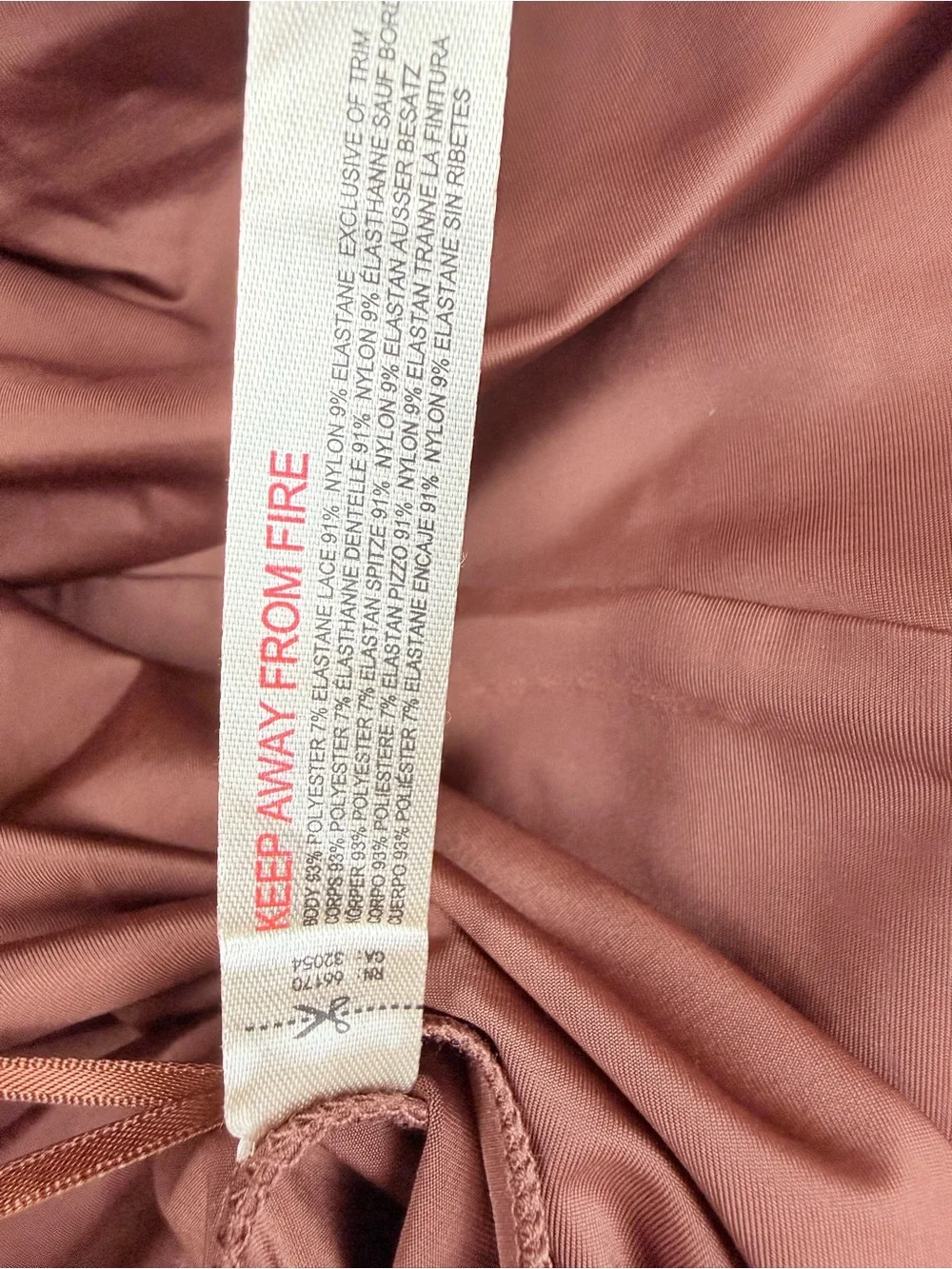Free People Sophie Lace Trim Cinnamon Stick Cami Top Sz Medium NWT